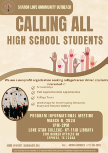 SLCO - Calling All High School Students Flyer